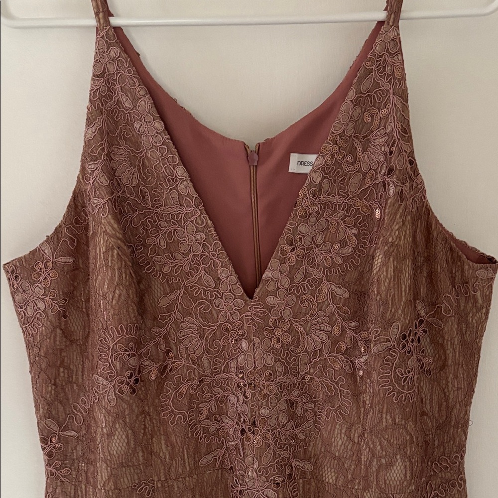 Dress the Population Dusty Rose Dress - XL - Picture 6 of 7